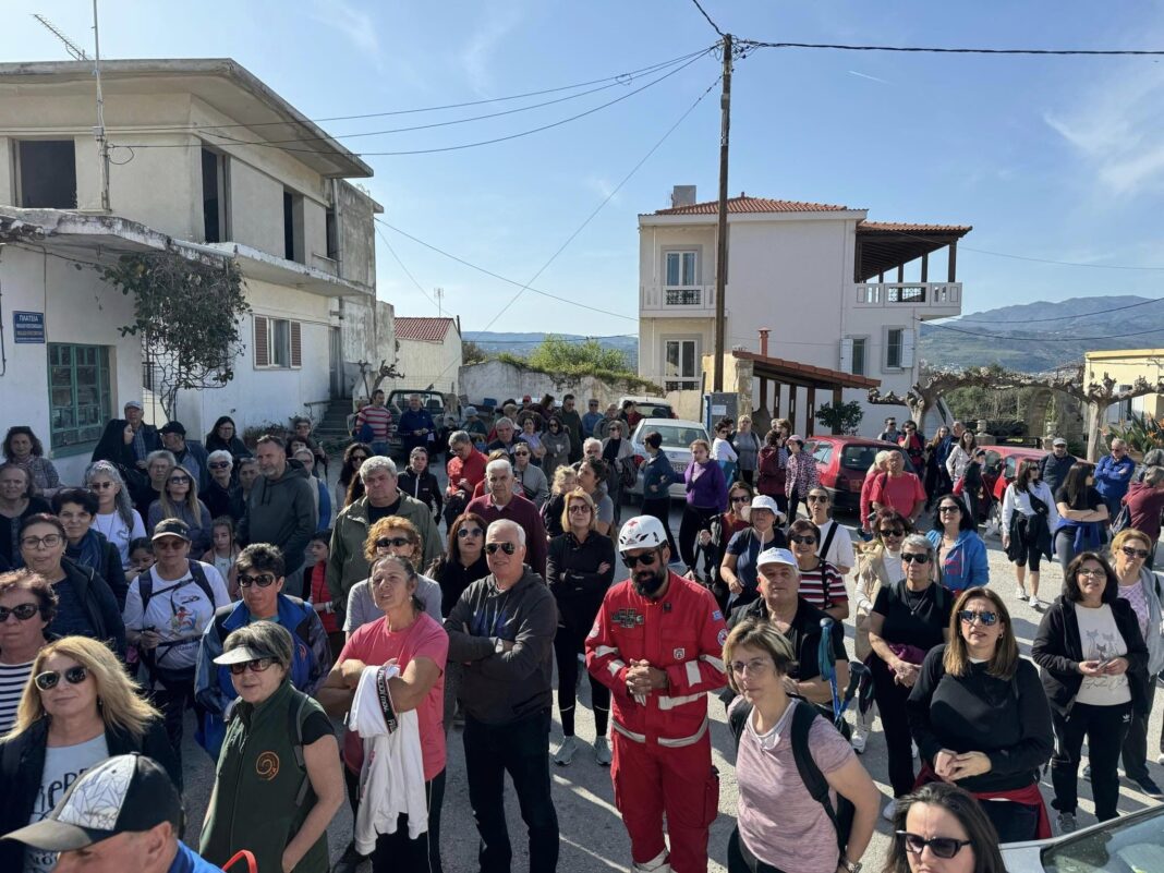 Με επιτυχία η πεζοπορική διαδρομή στα Καμισιανά του Δήμου Πλατανιά