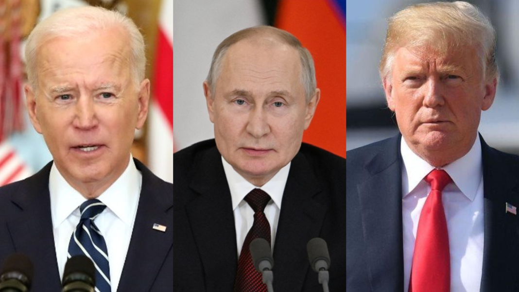 Ο Μπάιντεν, ο Πούτιν και ο Ντόναλντ Τραμπ