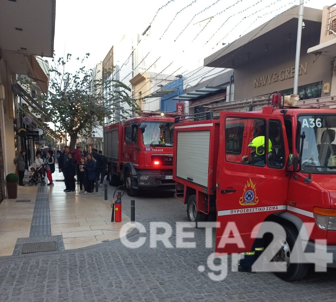 Ηράκλειο: «Λάθος» συναγερμός σε κοσμηματοπωλείο κινητοποίησε την Πυροσβεστική