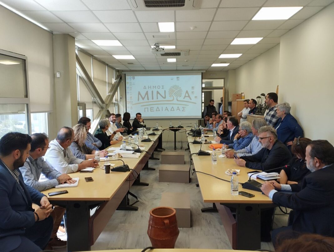 Ενημέρωση για το Ειδικό Πολεοδομικό Σχέδιο του Δήμου Μινώα Πεδιάδας