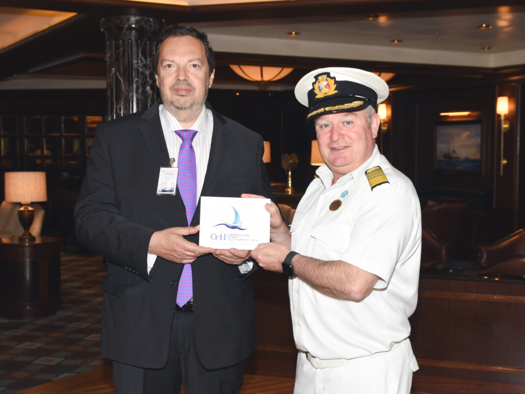 Για πρώτη φορά προσέγγισαν το Λιμάνι του Ηρακλείου τα κρουαζιερόπλοια Viking Mars και Island Princess