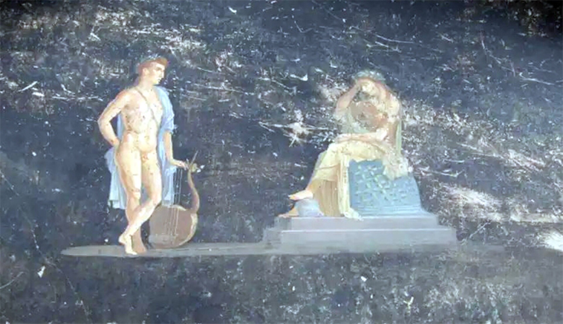 Italia: Nuove scoperte archeologiche a Pompei, con affreschi della guerra di Troia