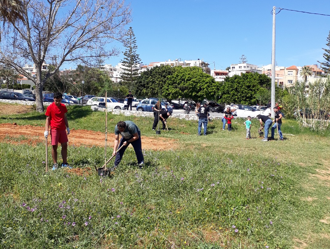 Δεκάδες νέα δέντρα στους Αγίους Αποστόλους και τη Χρυσή Ακτή