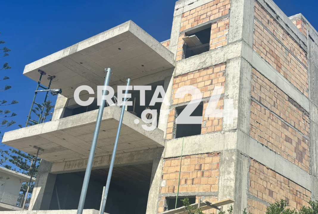 Ηράκλειο: Εικόνες από το σημείο του εργατικού δυστυχήματος – Μια σύλληψη
