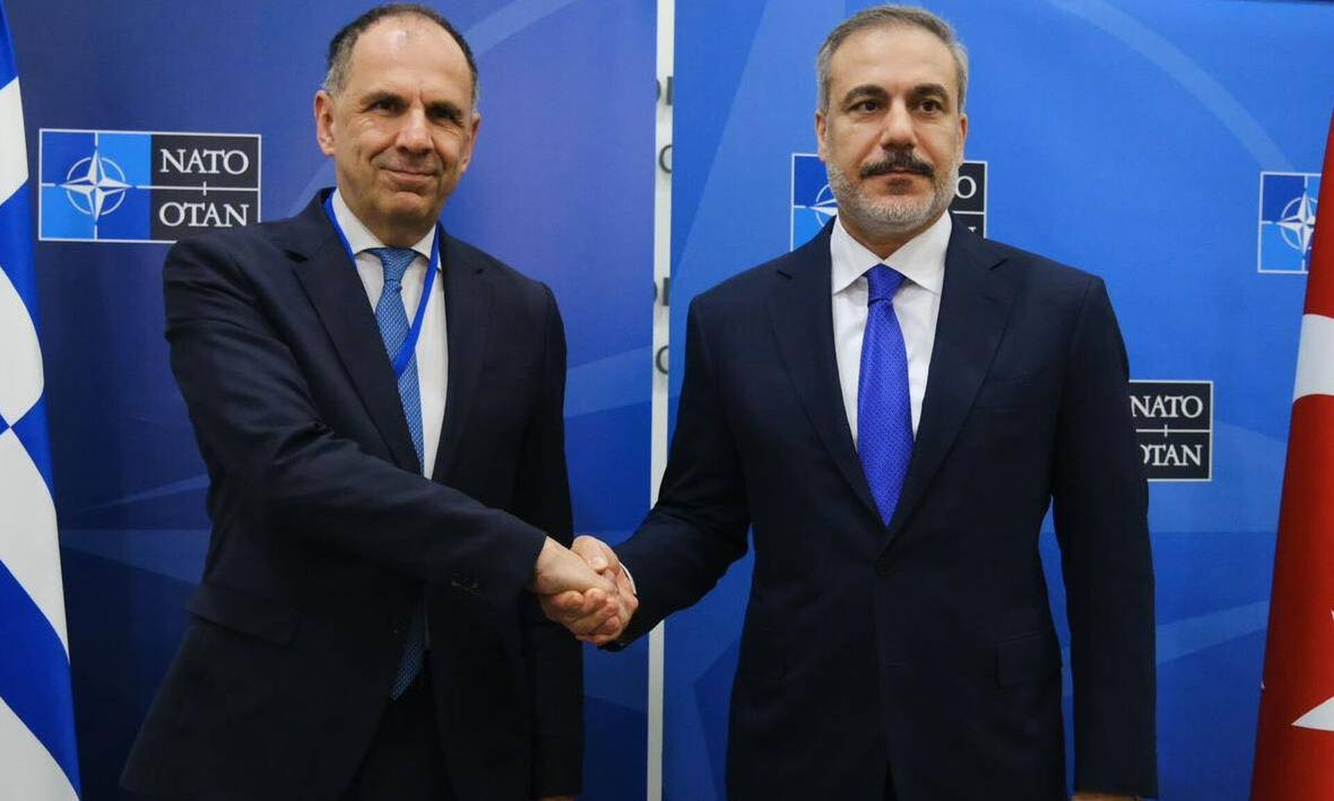 Ολοκληρώθηκε η συνάντηση Γεραπετρίτη - Φιντάν - Τι συζητήθηκε