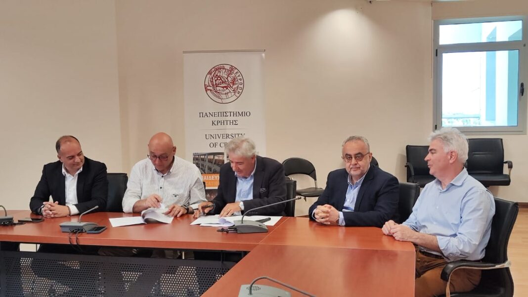 Υπογραφή «Προγραμματικής Σύμβασης» για την ανακατασκευή κτηρίου στο κέντρο της πόλης του Ρεθύμνου