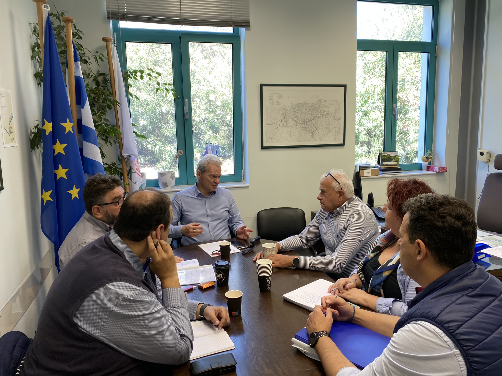 Στη ΔΕΥΑΗ ο Δήμαρχος Ηρακλείου