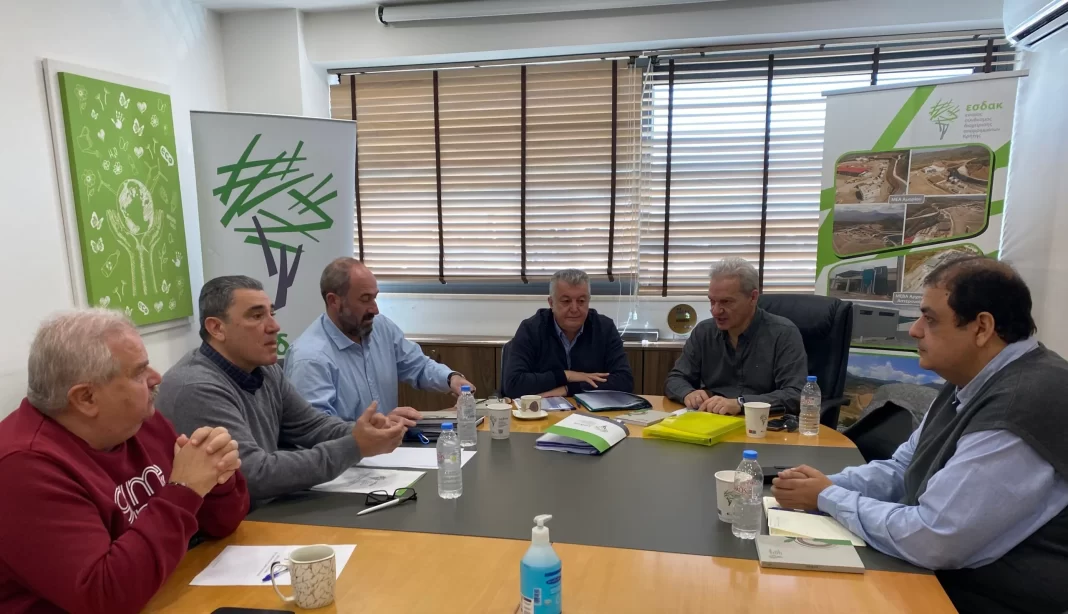 Το Πάρκο Κυκλικής Οικονομίας και έργα του ΕΣΔΑΚ στο επίκεντρο διαδοχικών συναντήσεων του Αλέξη Καλοκαιρινού