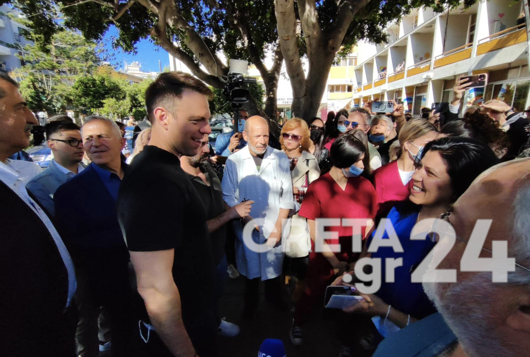 Στο Ρέθυμνο ο Στέφανος Κασσελάκης