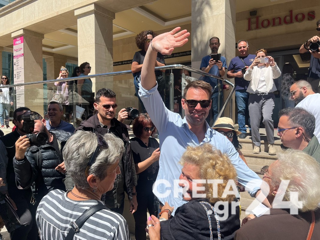 kasselakisiraklio2 Στο Ηράκλειο ο Στέφανος Κασσελάκης