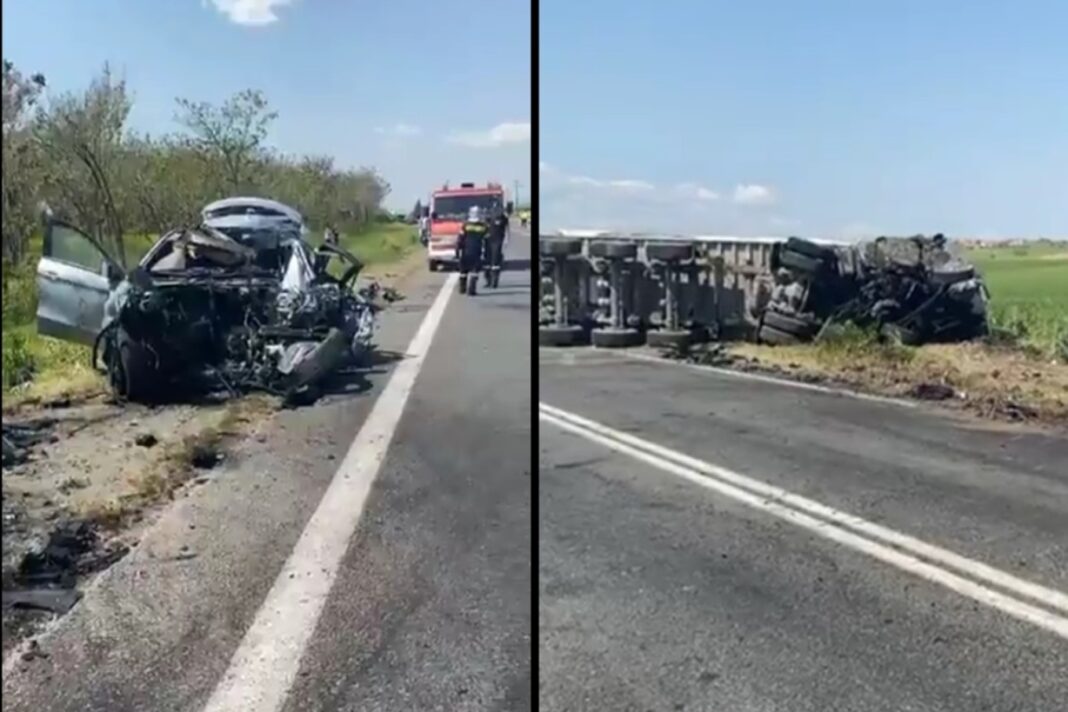 Θανατηφόρο τροχαίο: ΙΧ συγκρούστηκε μετωπικά με φορτηγό - Νεκρός ο 51χρονος οδηγός