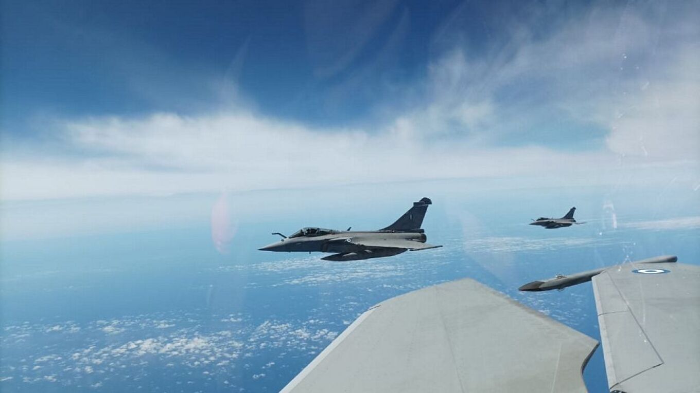 Πολεμική Αεροπορία: Συμμετείχε με 4 Rafale σε πολυεθνική άσκηση στη Γαλλία