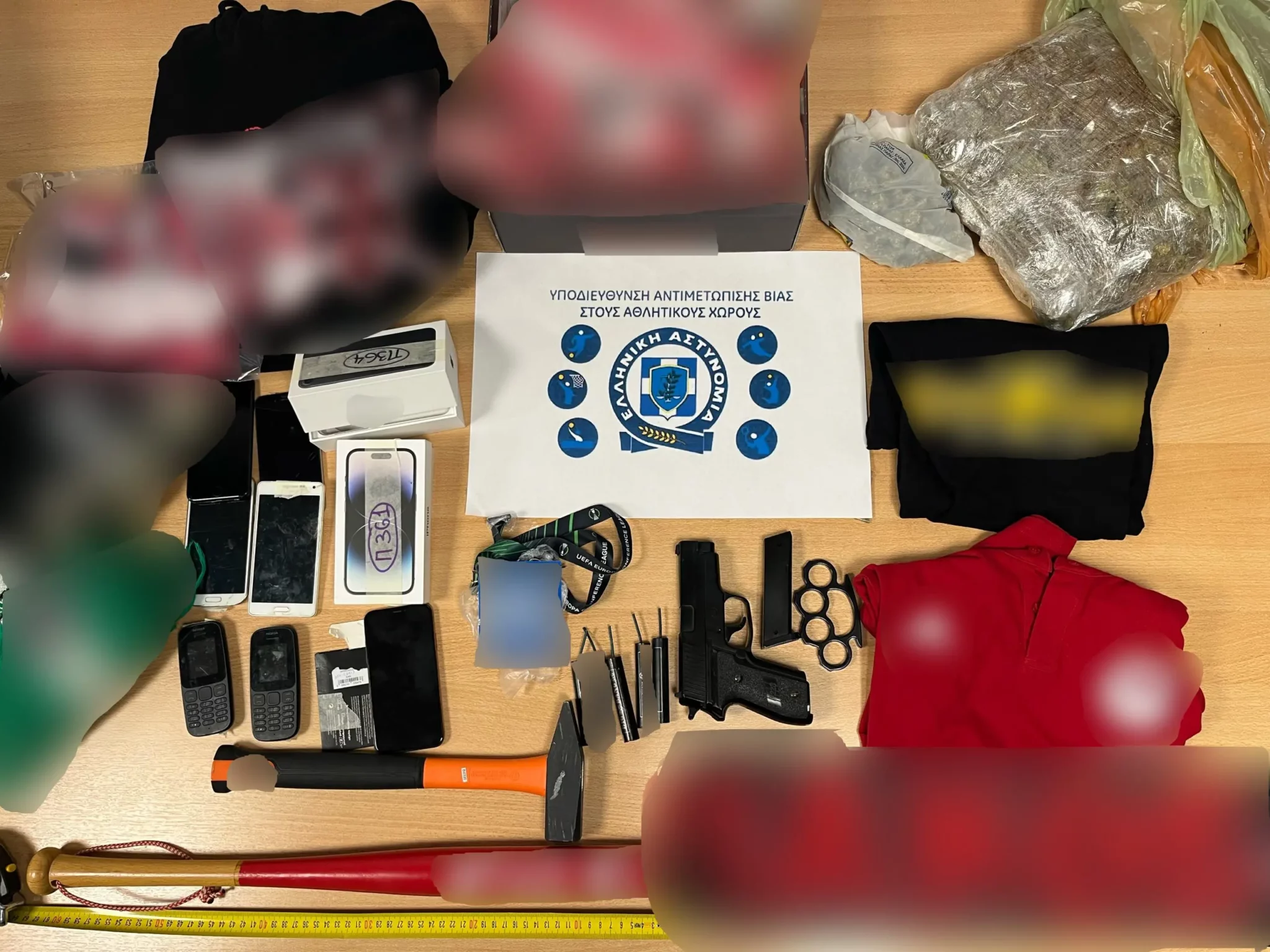 Δολοφονία αστυνομικού Λυγγερίδη στου Ρέντη: Φωτογραφίες με τα πειστήρια της ΕΛΑΣ – Πώς δρούσε η εγκληματική οργάνωση