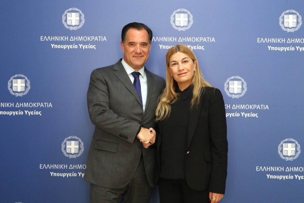 Συνάντηση Σέβης Βολουδάκη με τον Υπουργό Yγείας κ. Γεωργιάδη