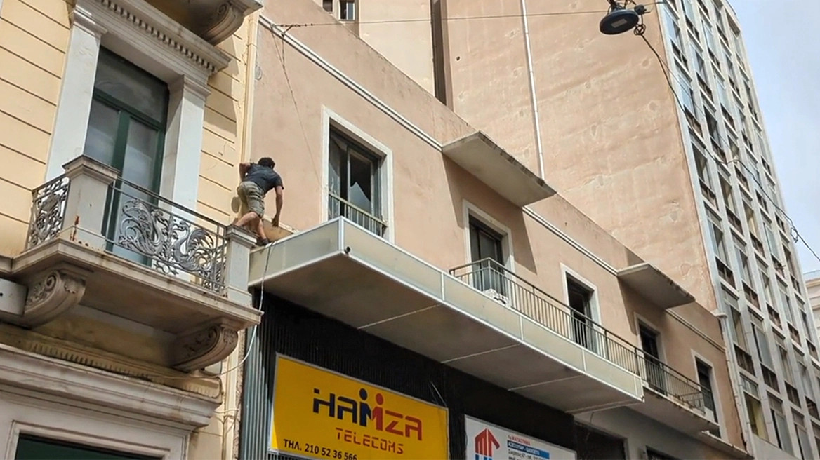 Επεισοδιακή καταδίωξη από ταράτσα σε ταράτσα για άνδρα που έκλεβε χαλκό