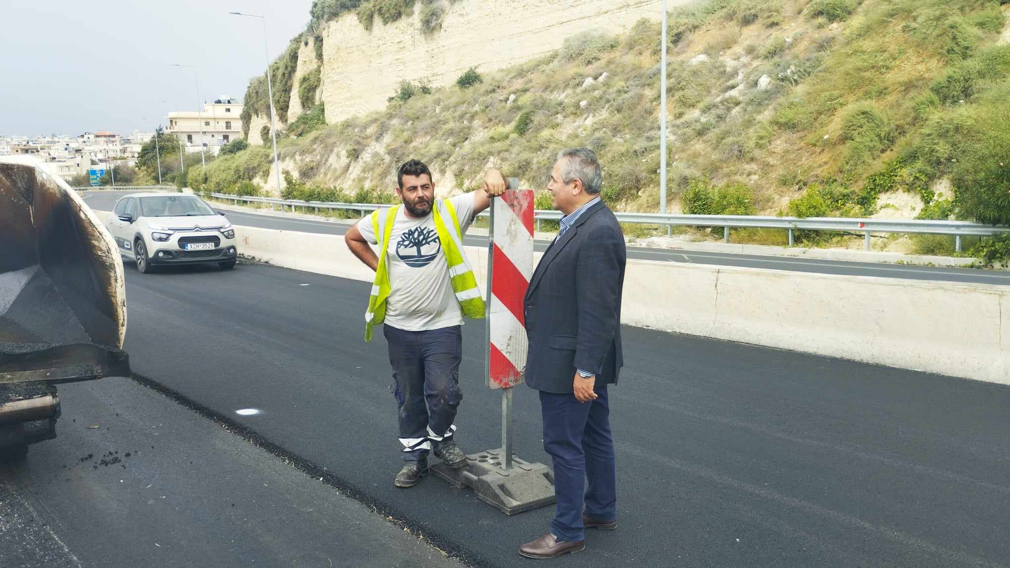 Ολοκληρώνεται σήμερα το έργο ασφαλτόστρωσης στην Λ. Στ. Καζαντζίδη