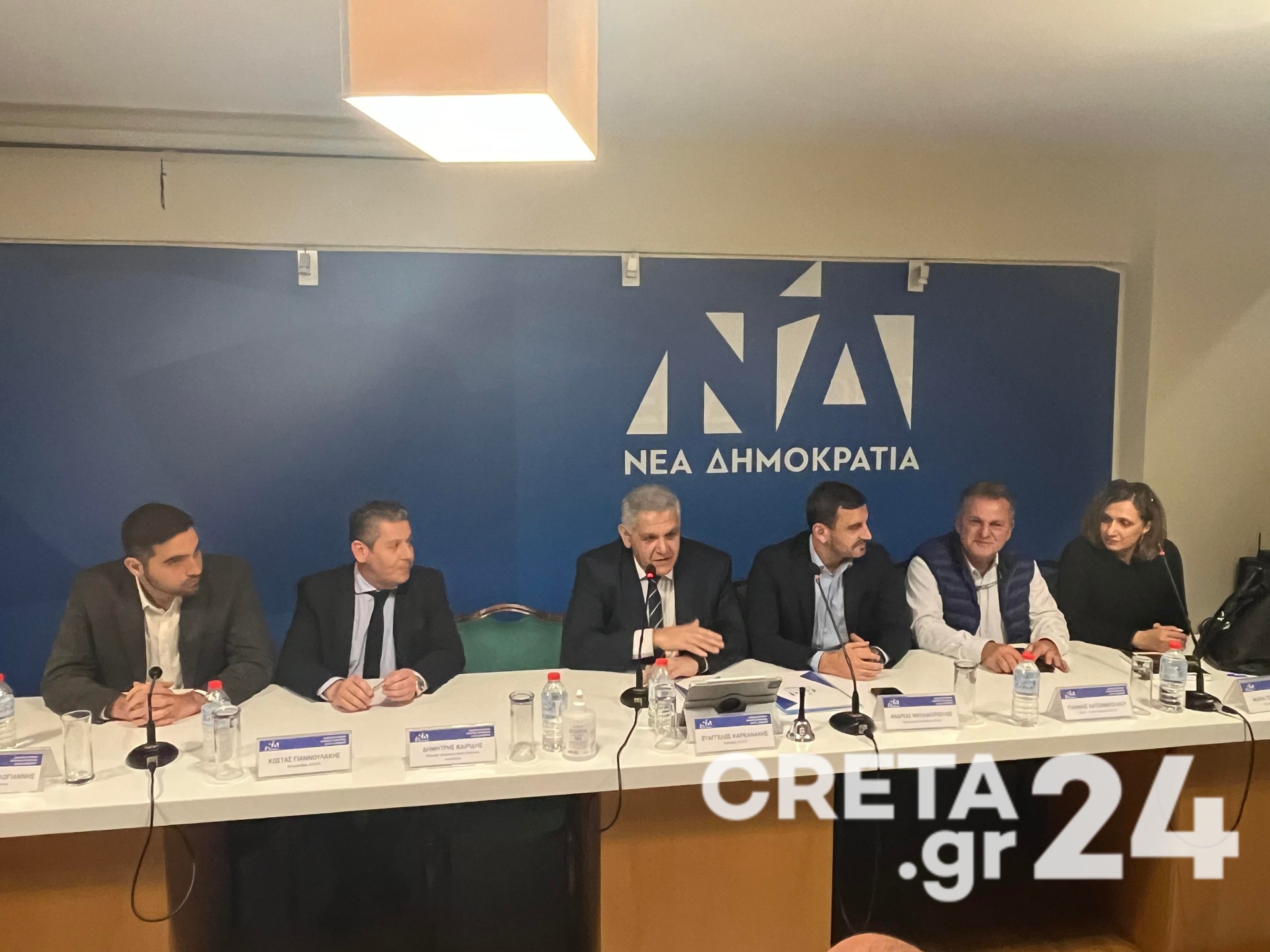 Παρουσία Καιρίδη η τακτική συνεδρίαση της ΔΕΕΠ Νέας Δημοκρατίας