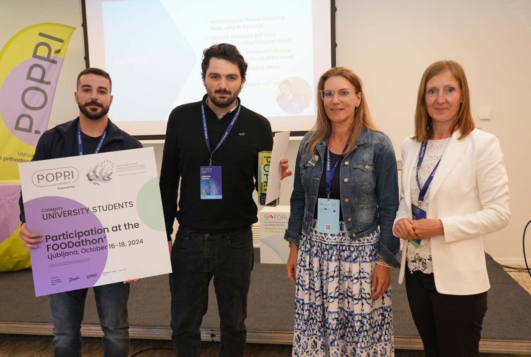 Πρώτη θέση στο Διαγωνισμό EUSAIR POPRI Youth 2024 για την ομάδα φοιτητών του Πολυτεχνείου Κρήτης