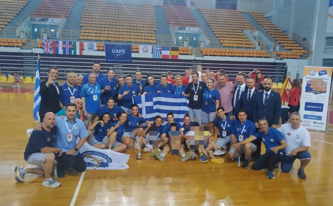 Χρυσό μετάλλιο για την Εθνική Γυναικών της Ελληνικής Αστυνομίας στο Ευρωπαϊκό Πρωτάθλημα μπάσκετ