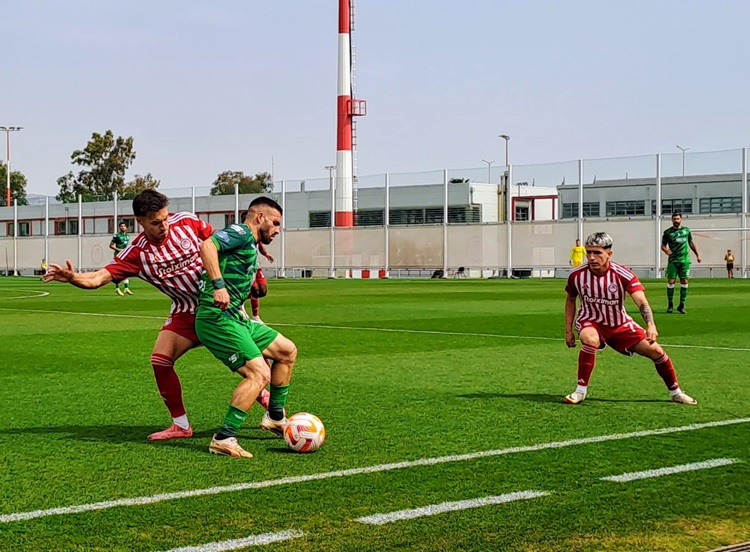 Ήττα 3-1 του Γιούχτα από τον Ολυμπιακό Β’