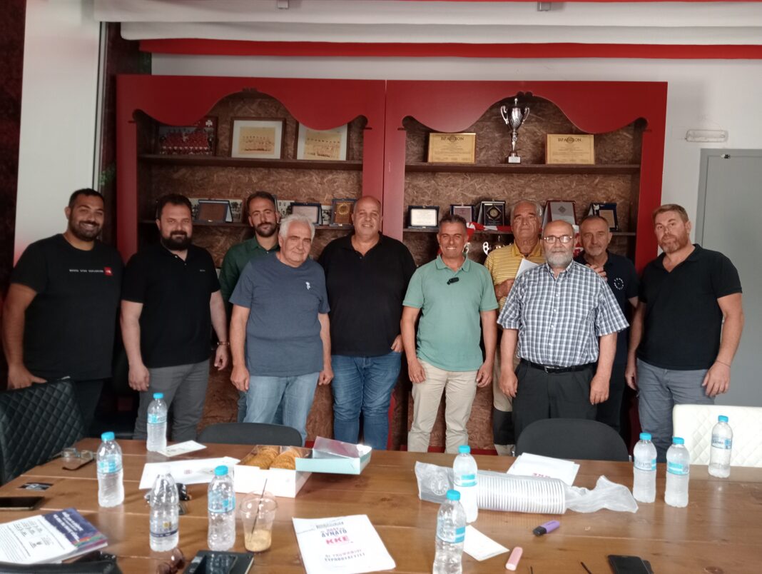 Περιοδεία του υποψήφιου ευρωβουλευτή του ΚΚΕ, στο δήμο Πλατανιά