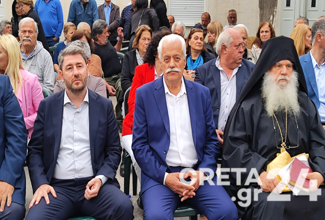 Ν. Ανδρουλάκης από Χανιά: Θέλουμε μια Ευρώπη της αλληλεγγύης των λαών και όχι μια Ευρώπη του γαλλογερμανικού άξονα