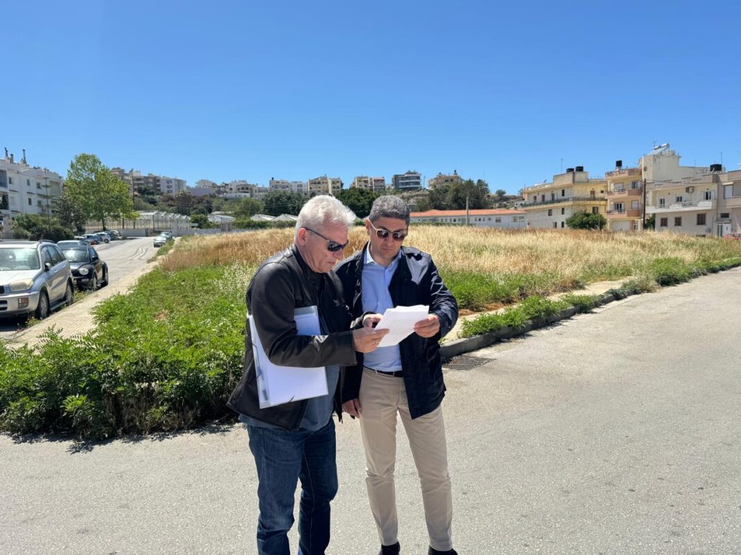 avgenakis_kalokairinos_1 Η αξιοποίηση ιδιοκτησιών του Υπουργείου Αγροτικής Ανάπτυξης & Τροφίμων στον Κατσαμπά, στο επίκεντρο αυτοψίας Αυγενάκη – Καλοκαιρινού