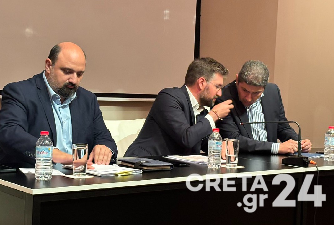 Στην Τύλισο Αυγενάκης-Τριαντόπουλος: Στο επίκεντρο η πρόληψη και η αντιμετώπιση των συνεπειών της κλιματικής κρίσης