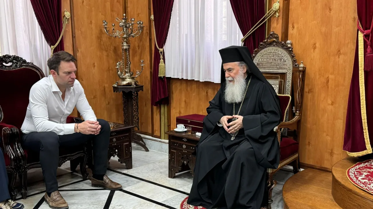 «Αταλάντευτη στήριξη» Κασσελάκη στο πατριαρχείο Ιεροσολύμων και στη διατήρηση του ειδικού καθεστώτος