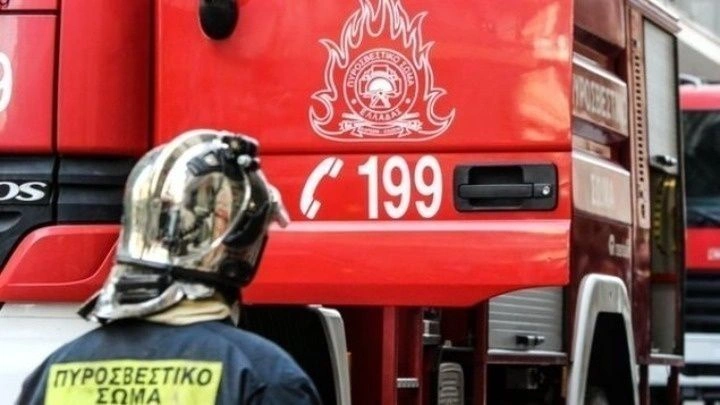 Θεσσαλονίκη: Μεγάλη κινητοποίηση της Πυροσβεστικής για φωτιά στη Σίνδο