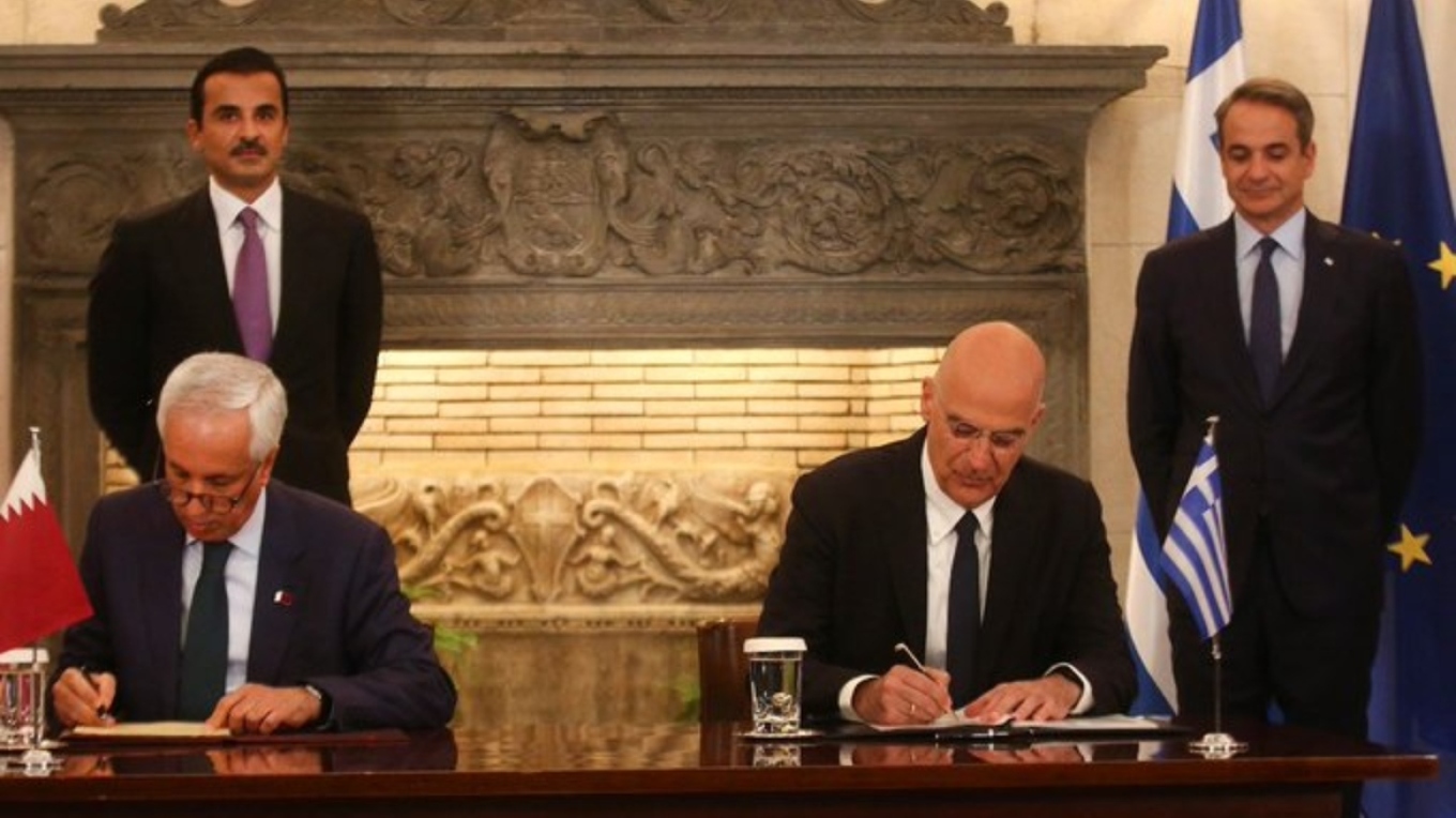 Κατάρ: Υπογραφή συμφωνίας στρατιωτικής συνεργασίας με την Ελλάδα