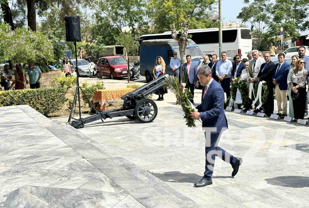 Αυγενάκης στην 83η επέτειο για τη Μάχη της Κρήτης: Χρέος μας να δώσουμε τις δικές μας μάχες για την ενότητα και την πρόοδο της πατρίδας μας