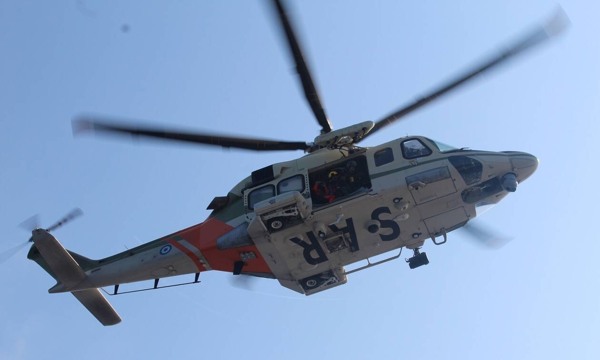 Περιπετειώδης διάσωση ηλικιωμένης με ελικόπτερο του Πολεμικού Ναυτικού