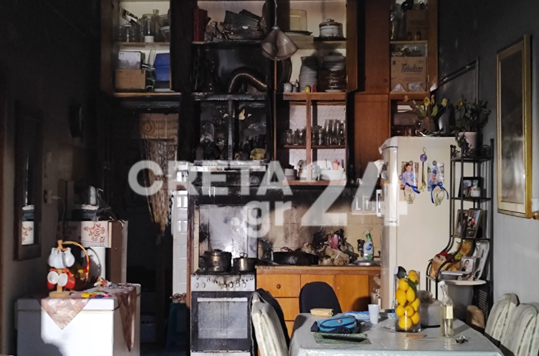 Κρήτη: Συναγερμός στην Πυροσβεστική για φωτιά σε σπίτι