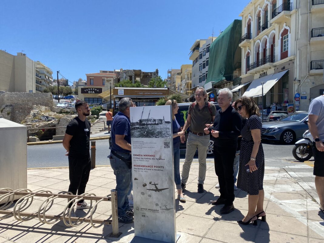 Έξι «Σημεία Μνήμης» για την Μάχη του Ηρακλείου από το Δήμο Ηρακλείου και το Ιστορικό Μουσείο Κρήτης