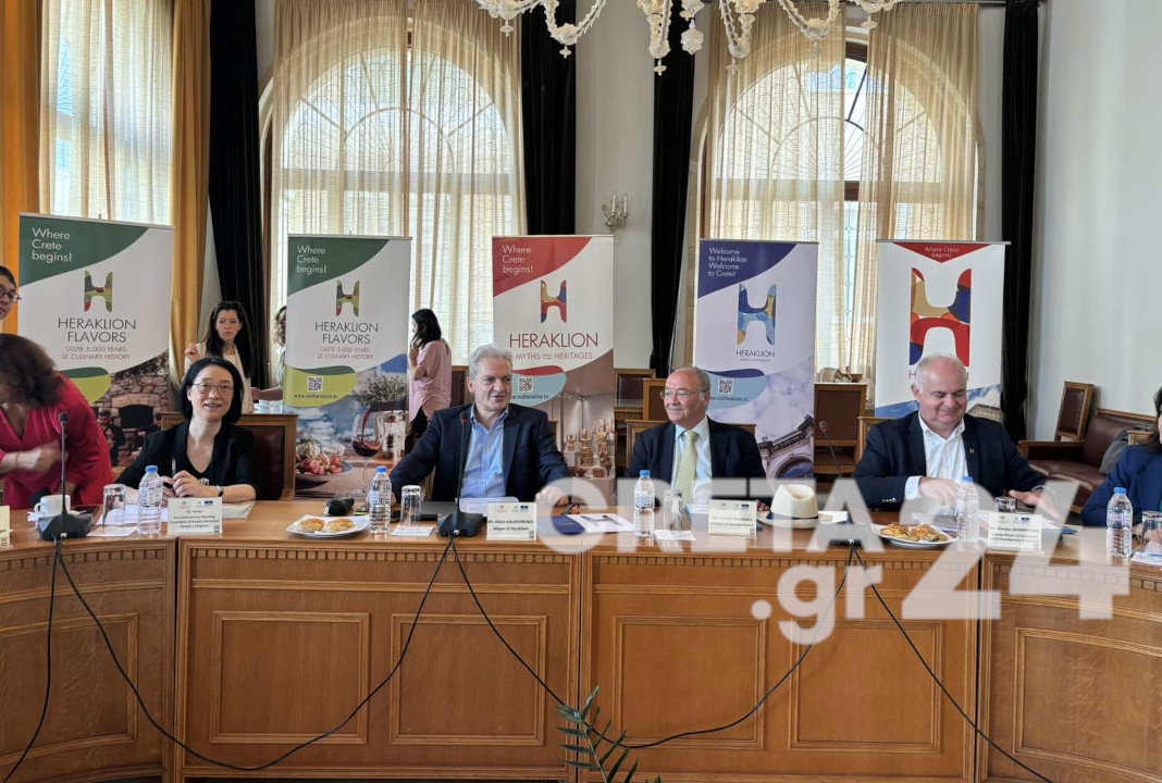 Στο Ηράκλειο κινεζική αντιπροσωπεία