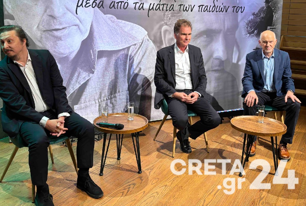 «Ο Ανδρέας μέσα από τα μάτια των παιδιών του» – Στο Ηράκλειο ο Γιώργος και ο Νίκος Παπανδρέου