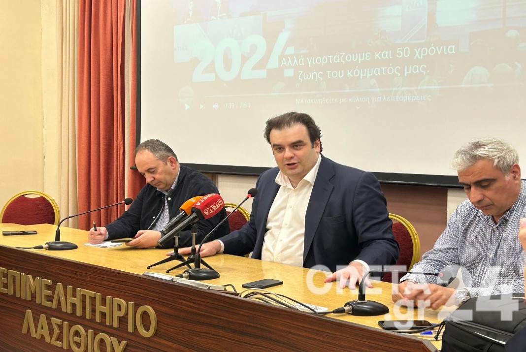 Κ. Πιερρακάκης από Άγιο Νικόλαο: «Θα γίνουν πολλές ακόμα αλλαγές και μεταρρυθμίσεις στον τόπο»