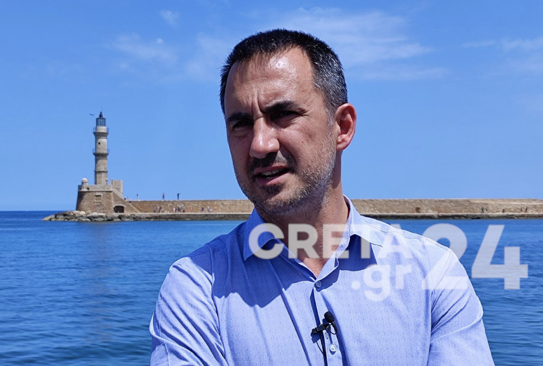 Από τα Χανιά ξεκίνησε την περιοδεία του στην Κρήτη ο Αλέξης Χαρίτσης