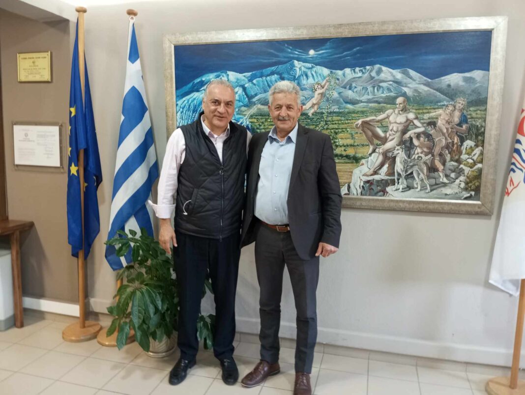 Ο Ευρωβουλευτής Μανώλης Κεφαλογιάννης στο Δήμο Οροπεδίου Λασιθίου