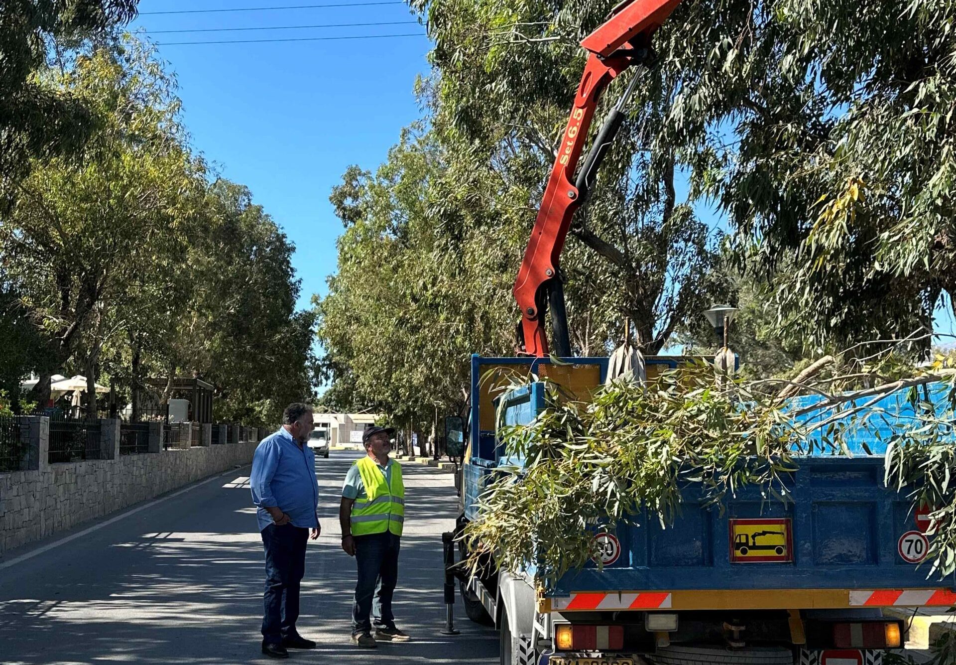 Εκτεταμένες εργασίες πρασίνου σε Αμμουδάρα και Γάζι
