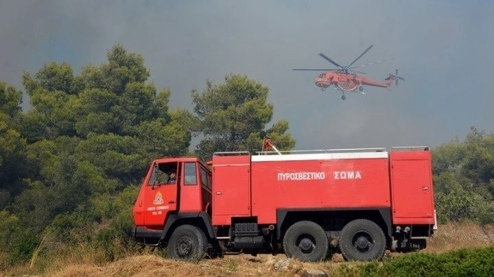 Οι περιοχές με πολύ υψηλό κίνδυνο πυρκαγιάς σήμερα – Στο κίτρινο η Κρήτη