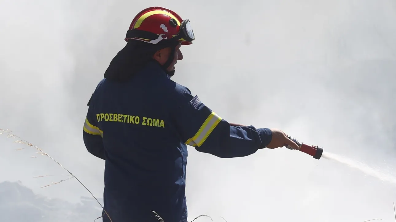 Φωτιά στον Κόκκινο Μύλο – Κοντά σε κατοικημένη περιοχή στη Νέα Φιλαδέλφεια