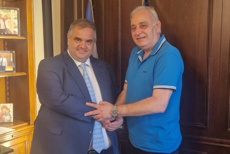 Δήμος Βιάννου: Θετικές εξελίξεις φέρνει η συνάντηση του Παύλου Μπαριτάκη με τον Υφυπουργό Εσωτερικών Βασίλη Σπανάκη