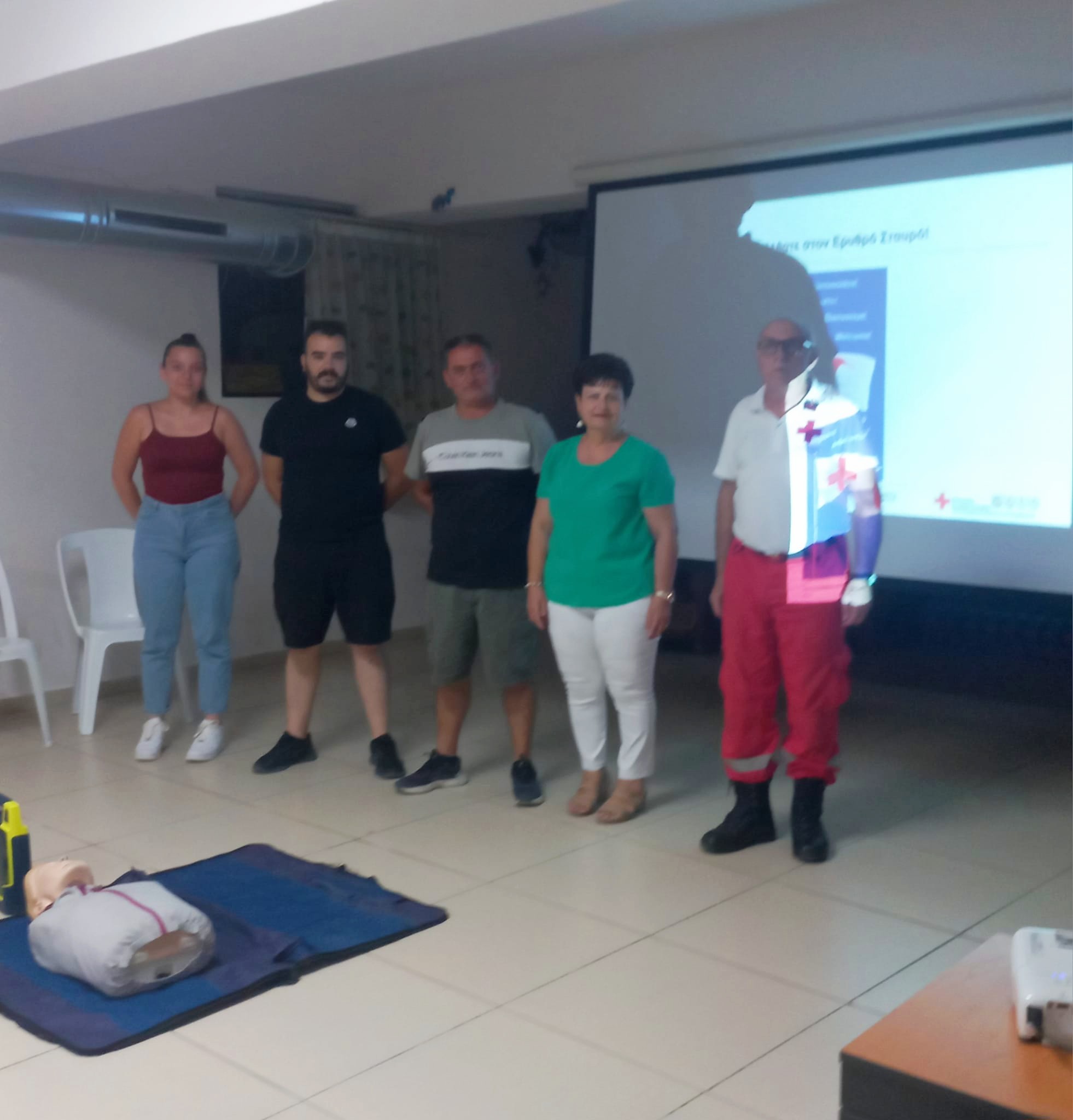 Με μεγάλη επιτυχία το σεμινάριο Πρώτων Βοηθειών στην Αυγενική