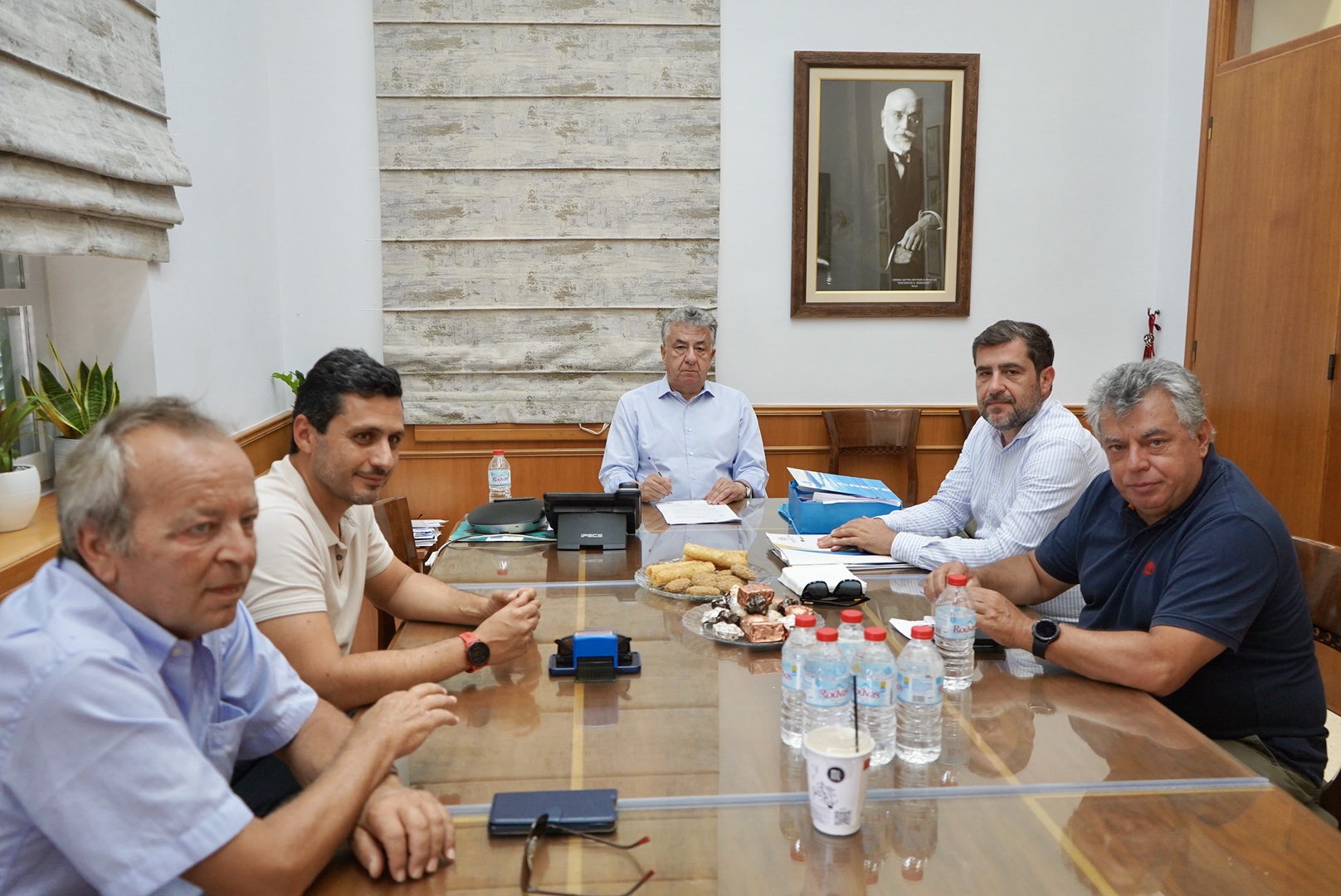 Το έργο εκσυγχρονισμού του ΤΟΕΒ Παππαγιαννάδων Σητείας υπέγραψε ο Περιφερειάρχης Κρήτης