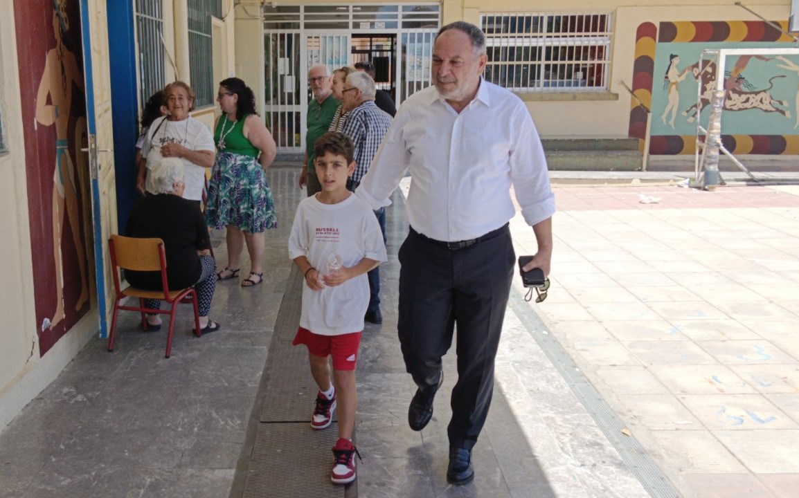 Κουράκης από την κάλπη: "Είμαι περήφανος για τον έντιμο και καθαρό αγώνα που έδωσα"