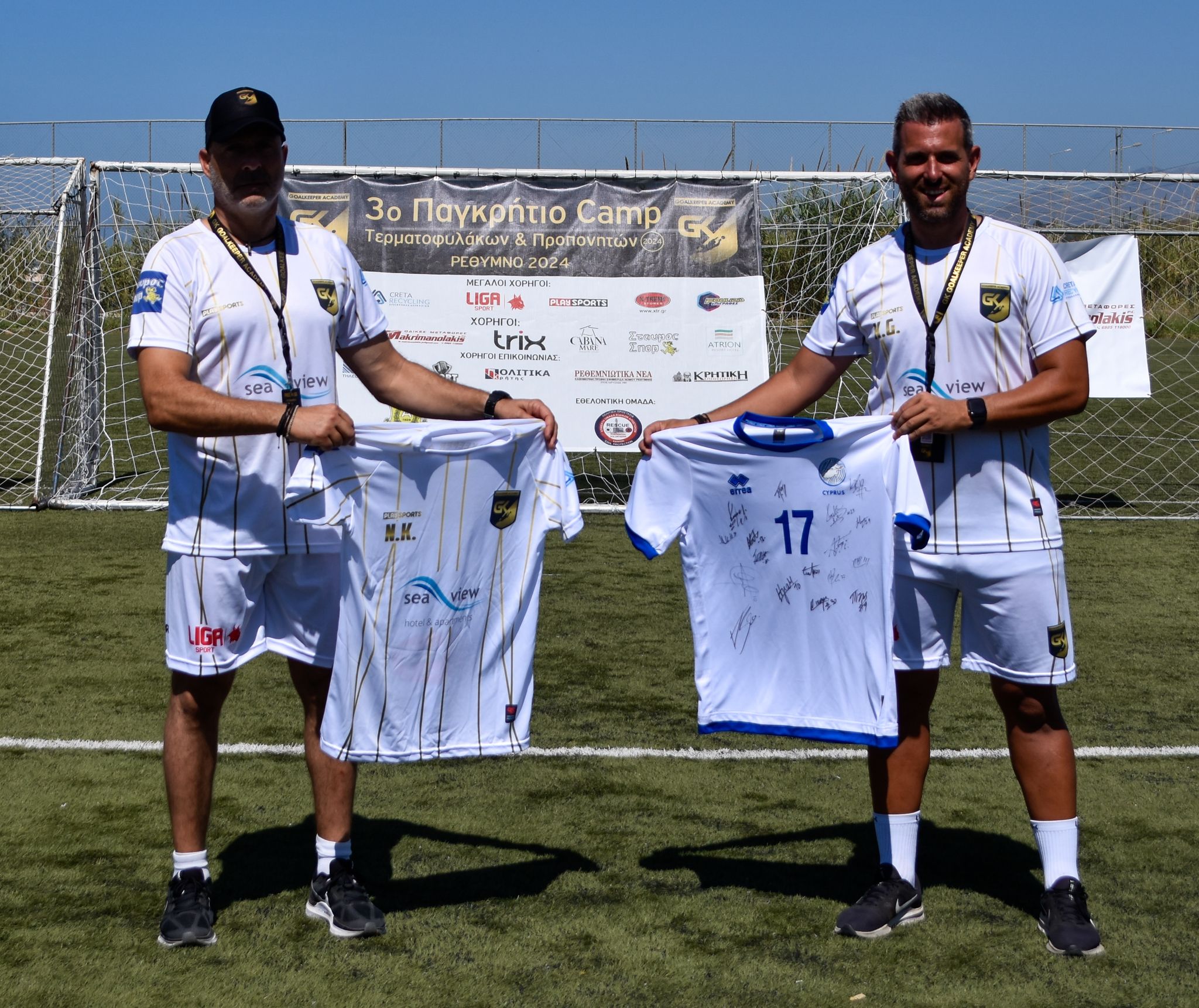 Ο Νίκος Κωνσταντινίδης αποκόμισε εξαιρετικές εντυπώσεις στο 3ο Παγκρήτιο Camp Τερματοφυλάκων & Προπονητών!