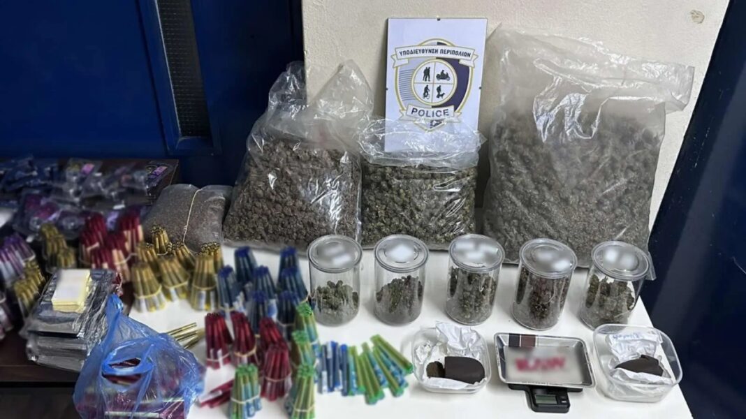Άγιος Παντελεήμονας: Εντοπίστηκαν και κατασχέθηκαν 11 κιλά κάνναβης