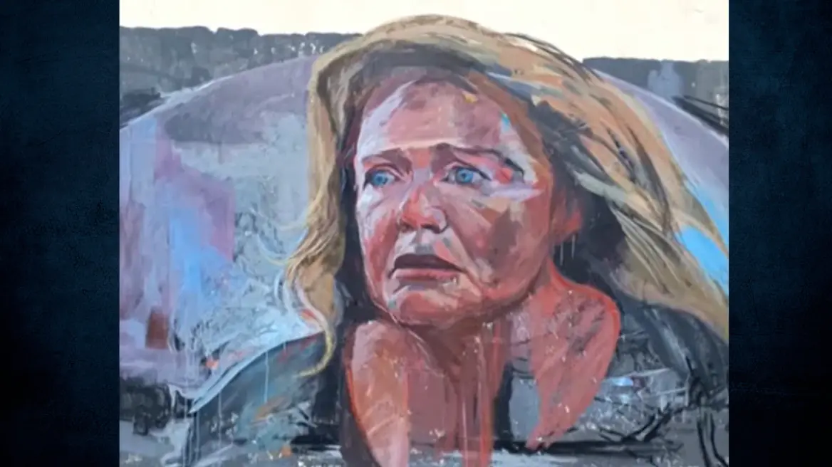 Μαρία Καβογιάννη: Το πρόσωπό της έγινε γκράφιτι ως μήνυμα κατά της έμφυλης βίας